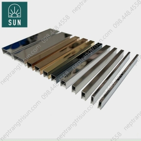 NẸP U 25MM INOX CHẤN BÀO